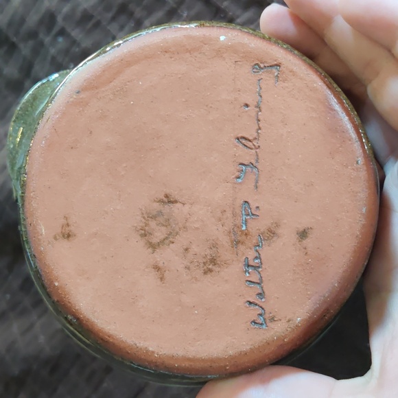 Swirl Face jug Walter Fleming - Picture 3 of 7